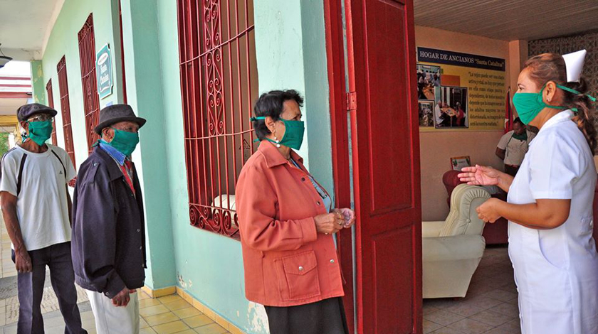 21 personas más contagiadas por coronavirus en el asilo de ancianos de Villa Clara