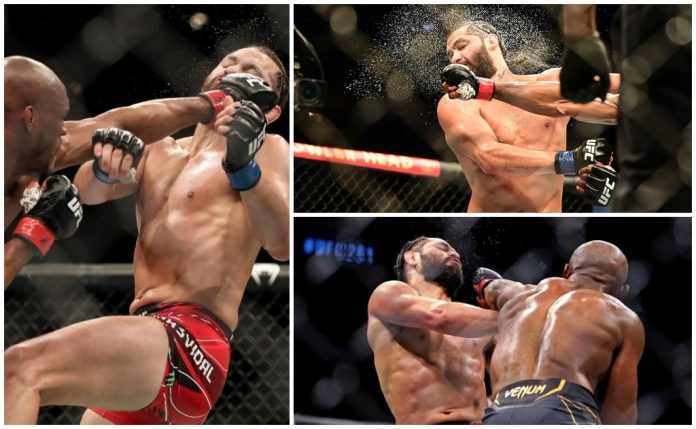Estremecedor!! Así fue el brutal KO que recibió anoche el peleador cubano Jorge Masvidal en el UFC 261 cuando luchaba por el cinturón de peso welter (+ Videos)