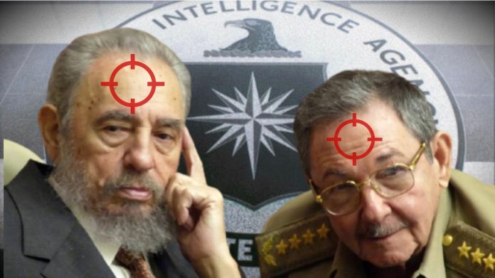 Archivo de Seguridad Nacional de Estados Unidos desclasificó hoy documentos de la CIA con planes para asesinar a Fidel y Raúl Castro