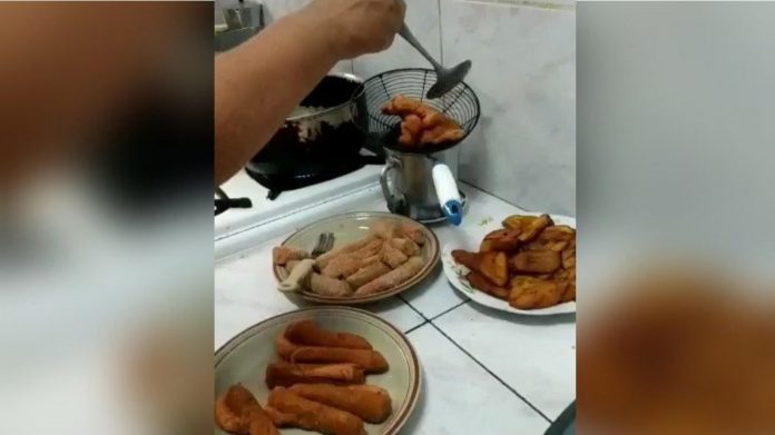 Video viral circula en las redes sociales que demuestra cómo explotan las croquetas producidas en Cuba por la Empresa Prodal