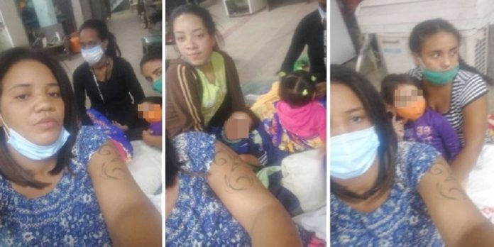 Cuatro madres cubanas, una de ellas embarazada, son sacadas por la fuerza de un local que habían ocupado en La Habana Vieja