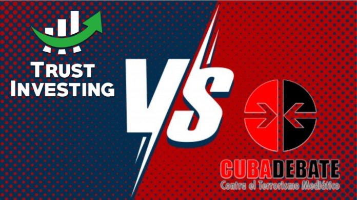 Cubadebate se suma a la ola de ataques contra los cubanos que han invertido su dinero en Trust Investing