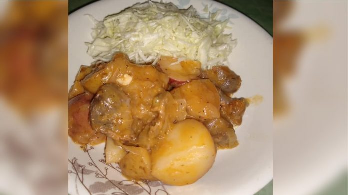 Las recetas cubanas de Yuliet Colón: Guiso de papas, cebollas y mollejas de pollo (+ Fotos)