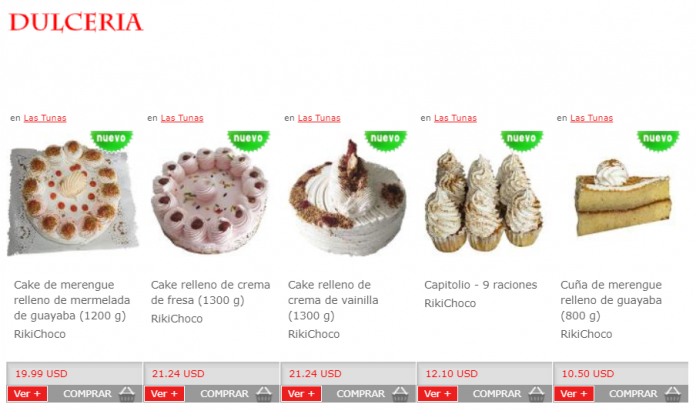 ¿Quieres comprarle un rico cake o unos dulces finos a tu familia en Cuba? El Gobierno los vende por Internet y en dólares porque allí sí no hay falta de harina