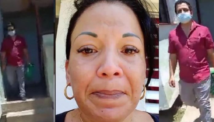 Prensa oficialista sale en defensa de Humberto López y ataca a la mujer que agredió, tachándola de 