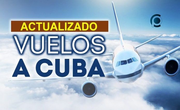 Estos son los vuelos internacionales a Cuba autorizados para todo el mes de julio