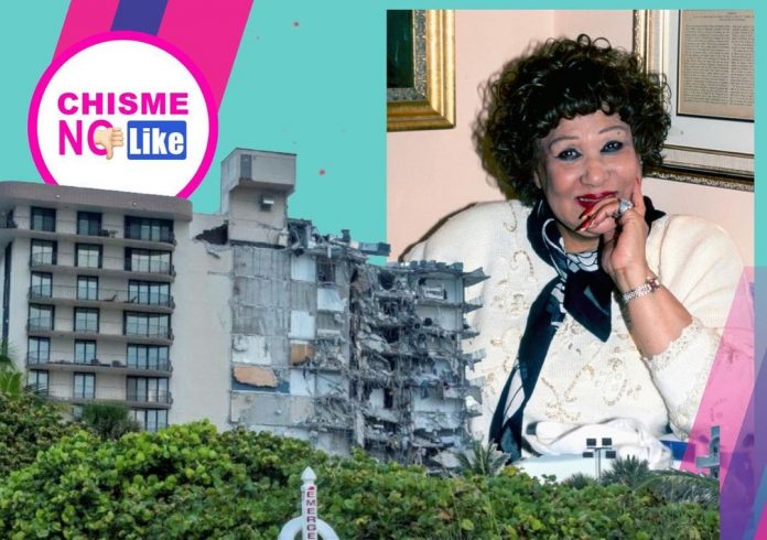 La recordada cantante cubana Olga Gillot vivió en uno de los apartamentos de la Torre Champlain que colapsó en Miami