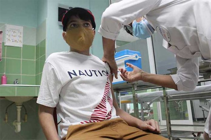 Comienzan hoy en La Habana ensayos clínicos de la vacunación contra la COVID-19 en niños de entre 3 y 11 años de edad