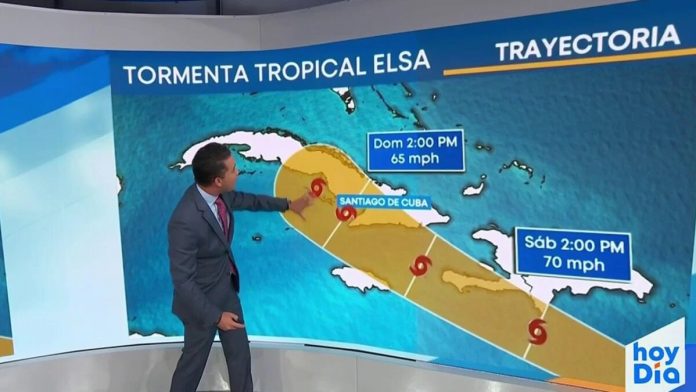 Defensa Civil en Cuba establece la Fase Informativa por el huracán Elsa para siete provincias del centro y oriente del país
