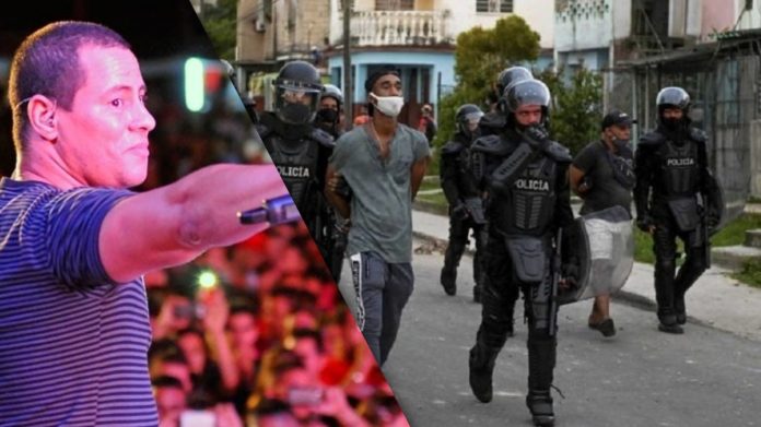 Músico Israel Rojas pide amnistía para los cubanos arrestados durante las manifestaciones que fueron acusados de desobediencia y propagación de epidemias