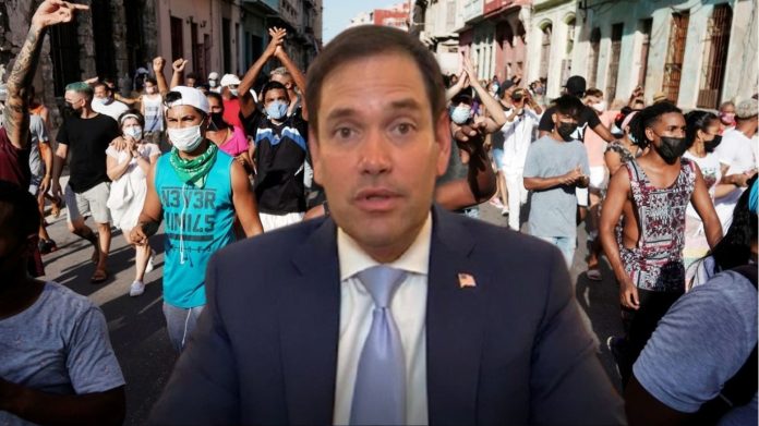 Senador cubanoamericano Marco Rubio pide 