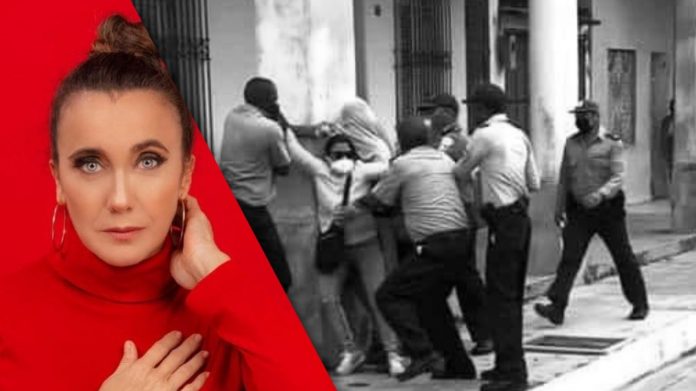 Tahimí Alvariño condena la represión contra las manifestaciones en Cuba