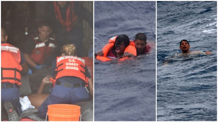 Nueve balseros cubanos desaparecidos y 13 rescatados en alta mar, son el saldo trágico de un naufragio ocurrido frente a las costas de Florida