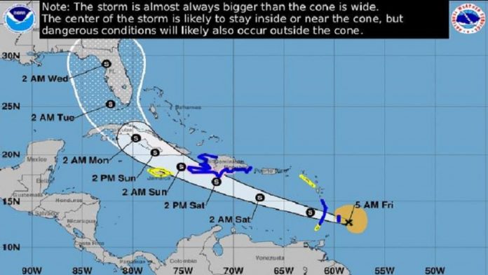 Elsa se convierte en Huracán y aumenta con ello la preocupación entre los cubanos pues el cono de trayectoria pasa sobre gran parte de la isla