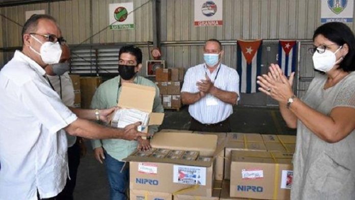 México enviará dos barcos a Cuba con alimentos como arroz, leche y frijoles, además de insumos médicos para ayudar en la lucha contra el coronavirus