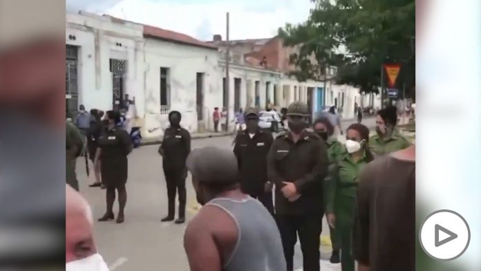 Camagüey, en aparente calma, amaneció militarizada por completo este 15 de julio