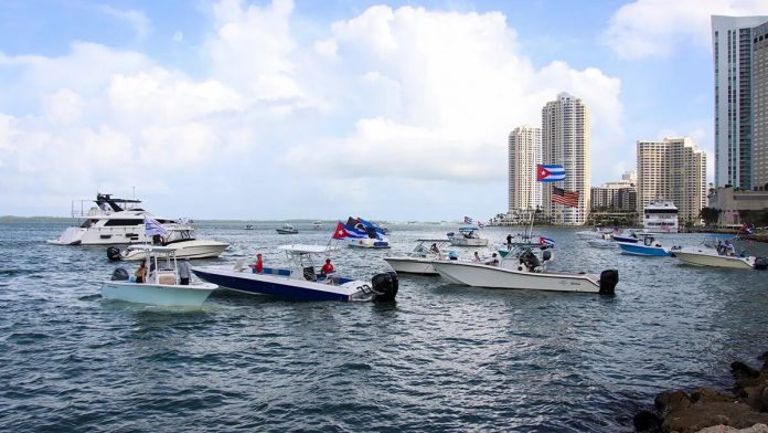 Flotilla de botes está lista para partir mañana desde Miami a Cuba y navegarán hasta el limite de las aguas territoriales cubanas