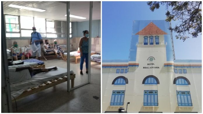 Cuba con los hospitales colapsados por la pandemia y el Gobierno anuncia que el edificio de la antigua Aduana de La Habana será convertido en un hotel de lujo y complejo de cruceros