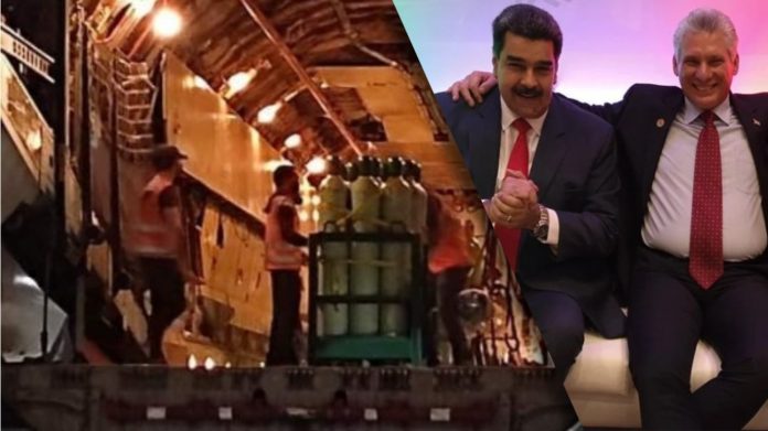 Maduro va al rescate de su socio y envía un avión desde Venezuela cargado de balones de oxígeno medicinal a Holguín