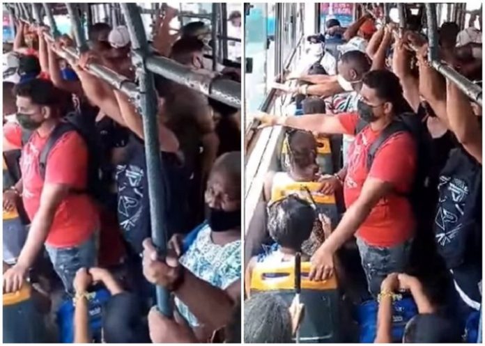 Las guaguas en Cuba se convierten en el lugar favorito de los ladrones para robar teléfonos móviles