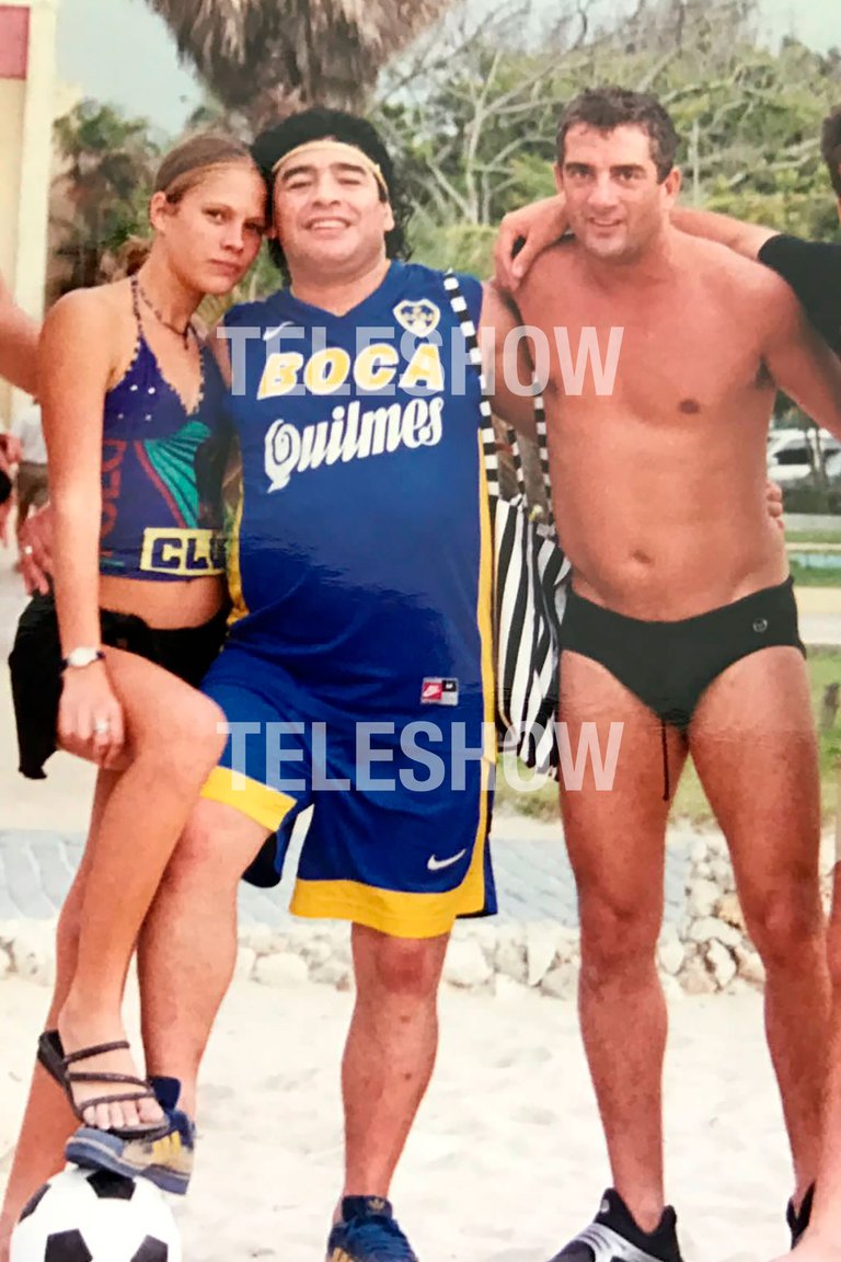 Mavys tenía 17 años cuando conoció a Maradona