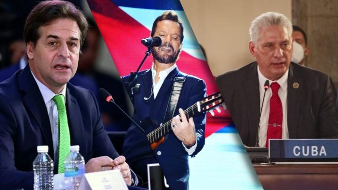 Cantante cubano Willy Chirino agradece al presidente de Uruguay por el parón que le dio a Díaz-Canel durante la cumbre de la CELAC en México