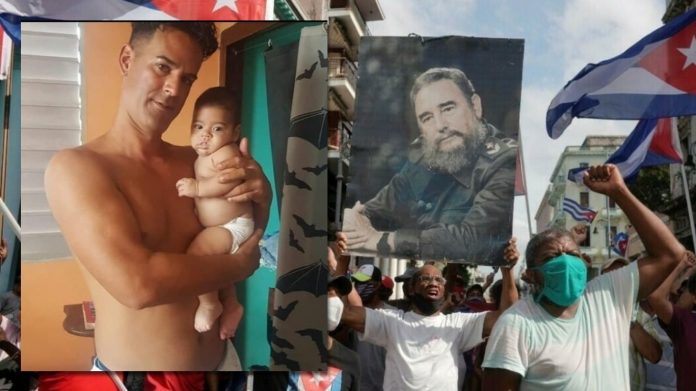 10 años de prisión para manifestante que rompió la foto de Fidel Castro: 