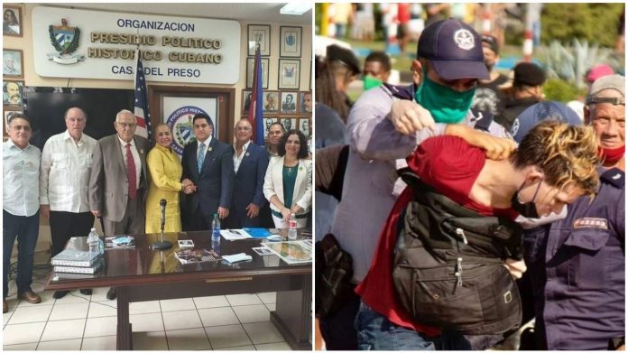 Exiliados cubanos se unen para enviar 40 dólares mensuales a las familias de los presos del 11 de julio