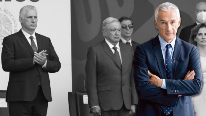 Jorge Ramos critica visita de Díaz-Canel a México: 