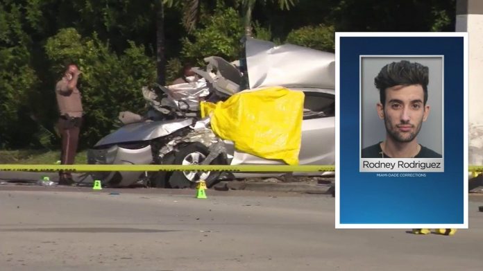 Identifican a joven cubano que manejaba borracho en las calles de Miami y provocó un accidente de tránsito mortal en el que fallecieron otros tres cubanos