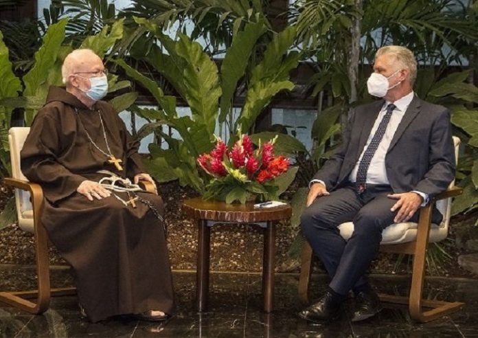 Arzobispo estadounidense Sean Patrick O'Malley viaja a La Habana a reunirse con Díaz-Canel y le pide el indulto para todos los arrestados durante las protestas del 11 de julio