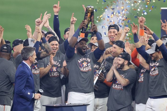 Yordan Álvarez se convierte en el cuarto cubano en ganar un premio de MVP de la Serie de Campeonato de la Liga Americana
