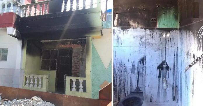Familia cubana que perdió todo por incendio en La Habana: 