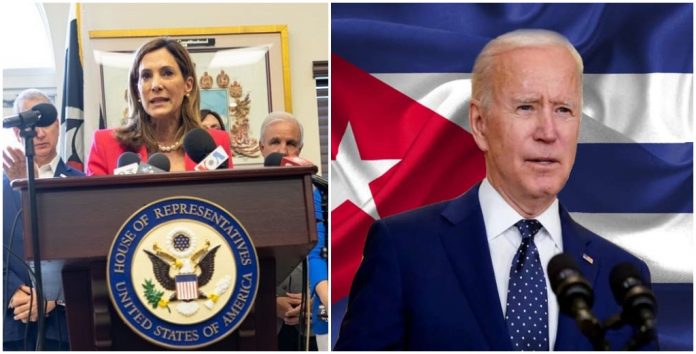 María Elvira Salazar envía mensaje al presidente Biden: 