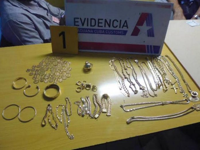 Hasta 5 años de prisión en Cuba para quienes exporten de forma ilícita oro, plata, platino y piedras preciosas